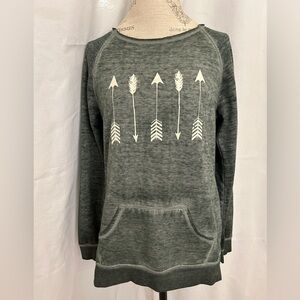 Arrow Print Sweater